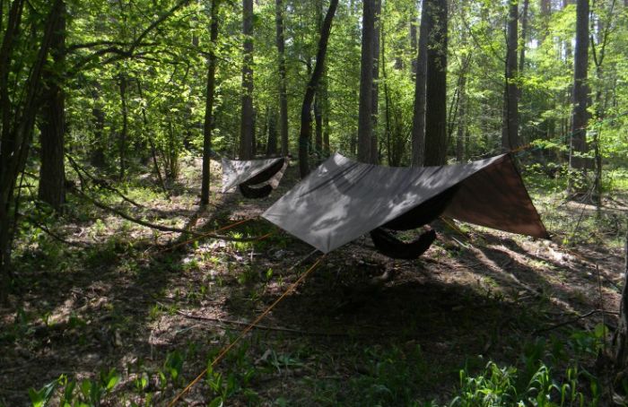 Туристичний тент Sota коричневий